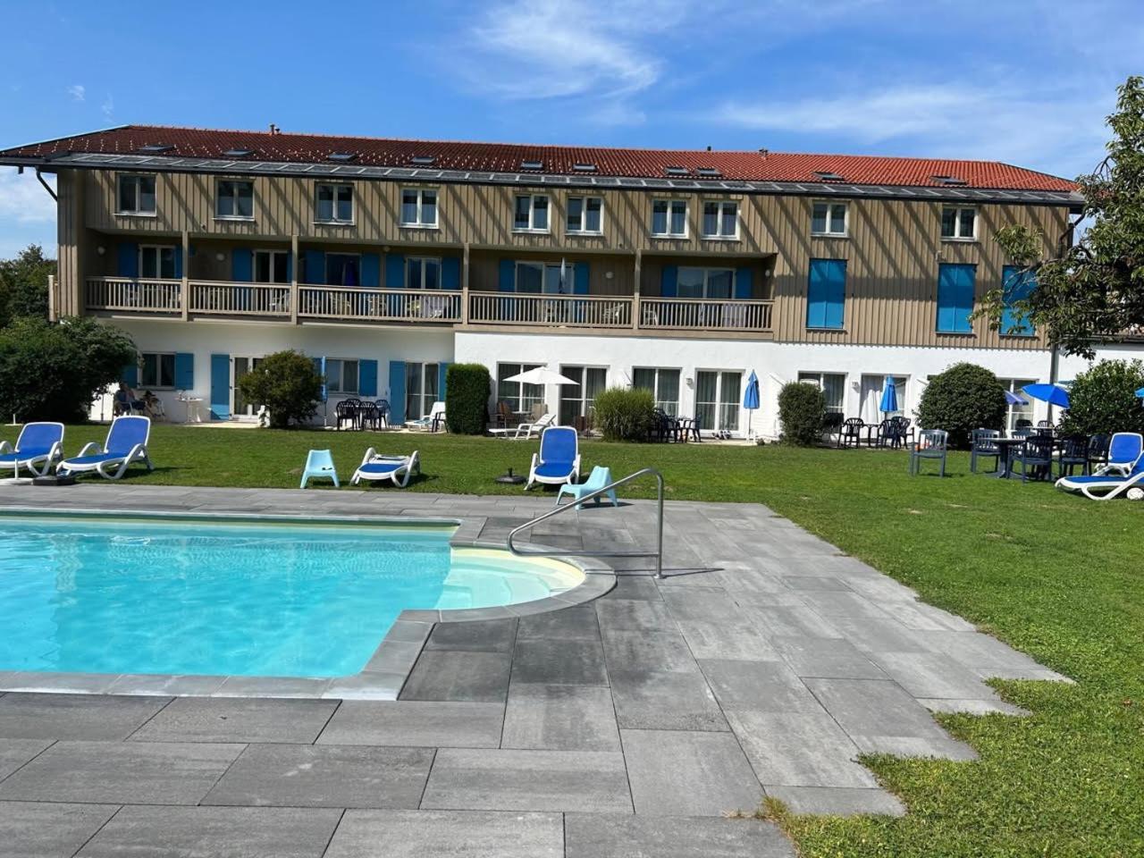 Gabi Mit Pool Und Sauna Ubersee Bagian luar foto