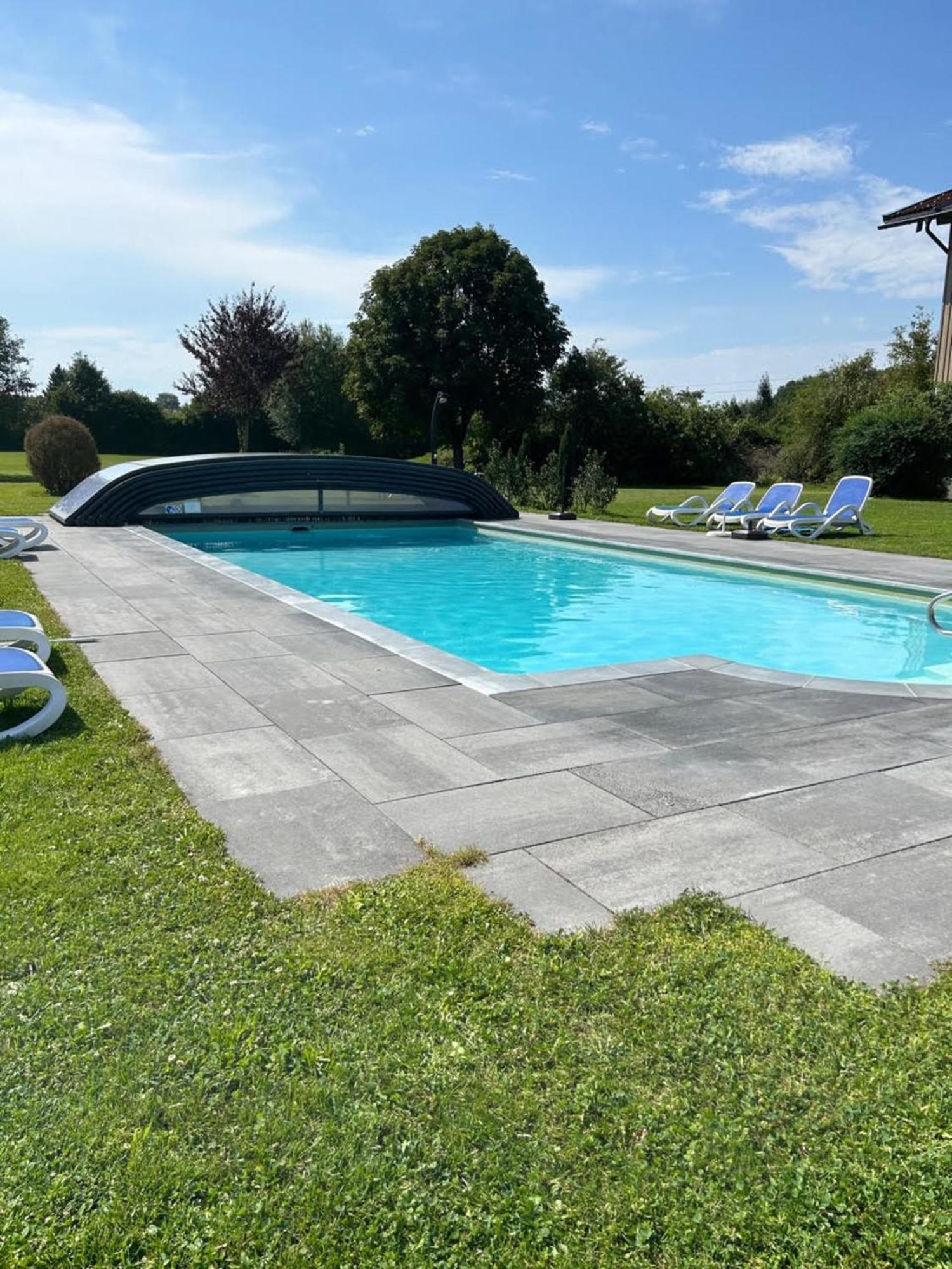 Gabi Mit Pool Und Sauna Ubersee Bagian luar foto